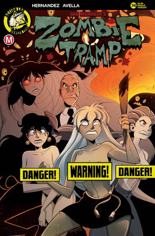 ZOMBIE TRAMP ONGOING #74 CVR B MACCAGNI RISQUE (MR)