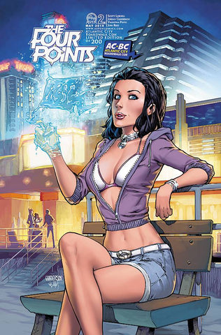 FOUR POINTS #2 CVR E AC/BC BOARDWALK CON 2015 LE 200