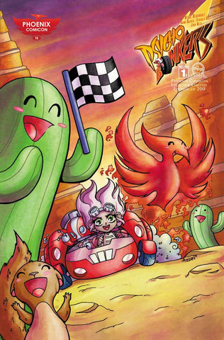 PSYCHO BONKERS #1  CVR E PHOENIX COMICON 2015 LE 200