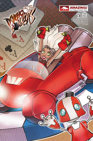 PSYCHO BONKERS #2  CVR D AMAZING VEGAS 2015 LE 200