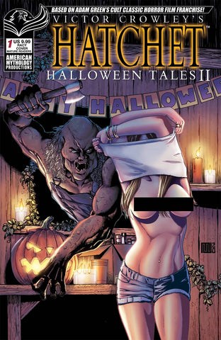 VICTOR CROWLEY HATCHET HALLOWEEN TALES II CVR C RACY WOLFER