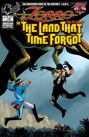 ZORRO IN LAND THAT TIME FORGOT #4 CVR A WOLFER