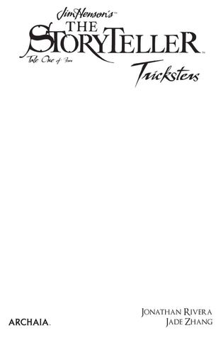 JIM HENSONS STORYTELLER TRICKSTERS #1 CVR C BLANK SKETCH CVR