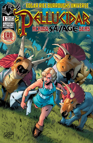 PELLUCIDAR ACROSS SAVAGE SEAS #1 CVR B WOLFER
