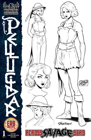 PELLUCIDAR ACROSS SAVAGE SEAS #1 CVR C CHARACTER DESIGN (C: