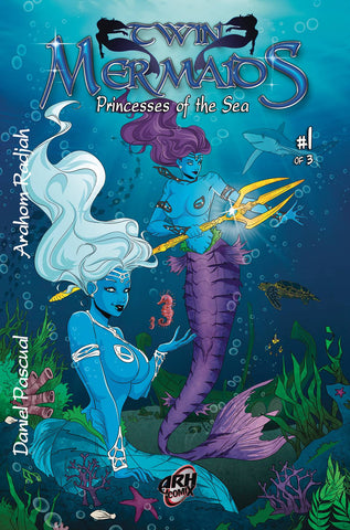 TWIN MERMAIDS PRINCESSES OF THE SEA #1
