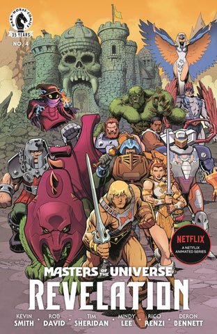 MASTERS OF THE UNIVERSE REVELATION #4  CVR B ADAMS