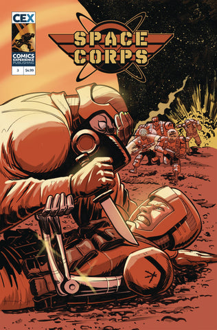 SPACE CORPS #3  CVR A BECK (MR)