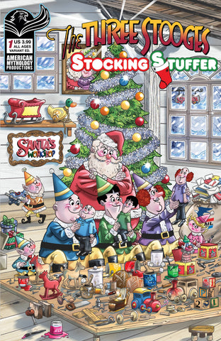 THREE STOOGES STOCKING STUFFER #1 CVR B PACHECO