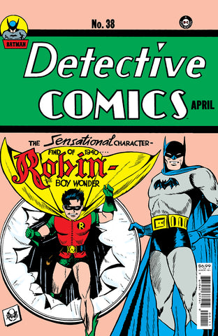 DETECTIVE COMICS 38 FACSIMILE EDITION (2022) (DC COMICS) 101622