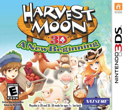 Harvest Moon: A New Beginning (NINTENDO 3DS)