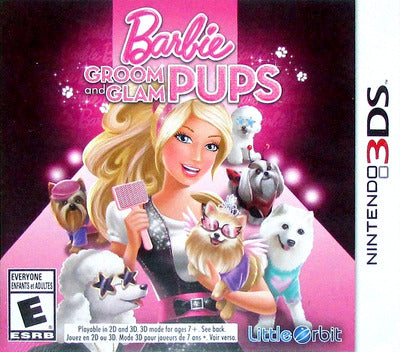 Barbie: Groom and Glam Pups  (NINTENDO 3DS)