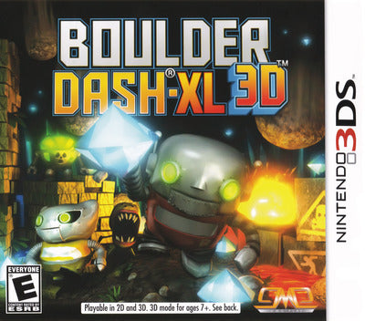 Boulder Dash-XL 3D  (NINTENDO 3DS)