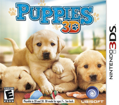 Puppies 3D (NINTENDO 3DS)