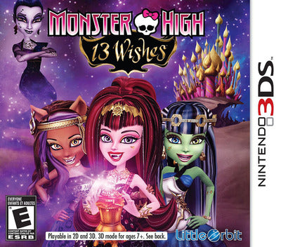 Monster High: 13 Wishes (NINTENDO 3DS)