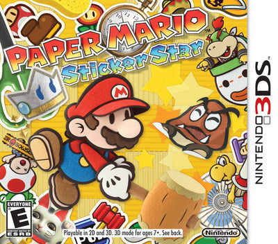 Paper Mario: Sticker Star (NINTENDO 3DS)