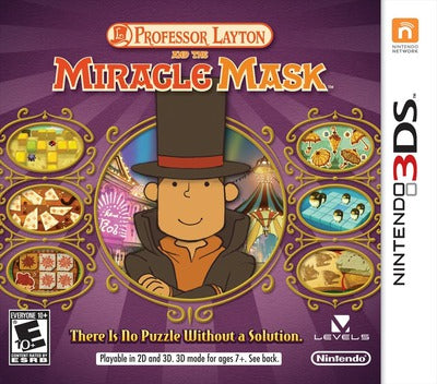 Professor Layton and The Miracle Mask (NINTENDO 3DS)
