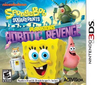 SpongeBob SquarePants: Plankton's Robotic Revenge (NINTENDO 3DS)