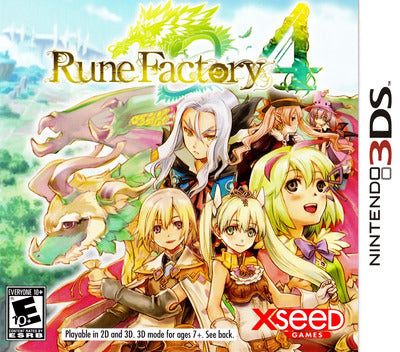 Rune Factory 4 (NINTENDO 3DS)