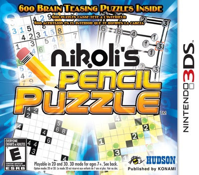 Nikolis Pencil Puzzle (NINTENDO 3DS)