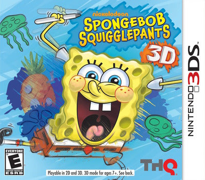 SpongeBob SquigglePants 3D (NINTENDO 3DS)