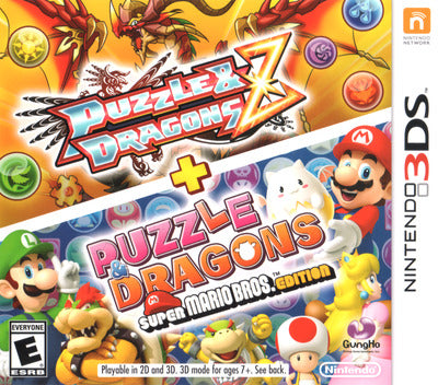 Puzzle & Dragons Z + Puzzle & Dragons: Super Mario Bros. Edition (NINTENDO 3DS)