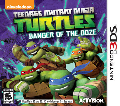 Teenage Mutant Ninja Turtles: Danger of the Ooze (NINTENDO 3DS)