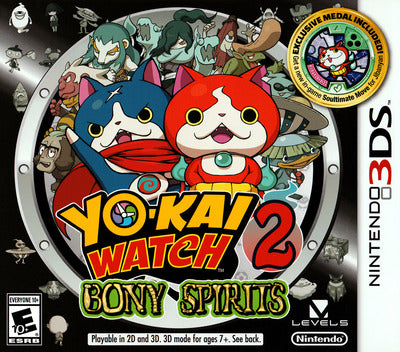 Yo-Kai Watch 2 Bony Spirits (NINTENDO 3DS)