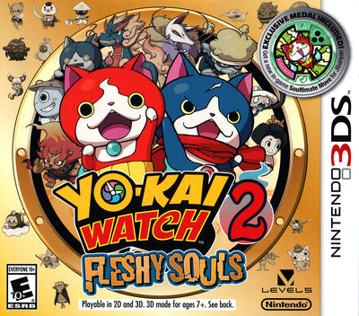 Yo-Kai Watch 2 Fleshy Souls (NINTENDO 3DS)