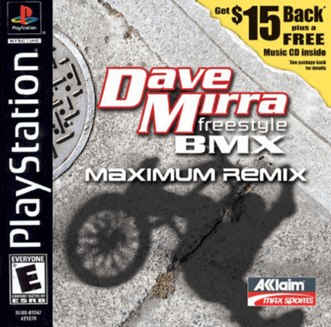 Dave Mirra Freestyle BMX Maximum Remix (PS1)
