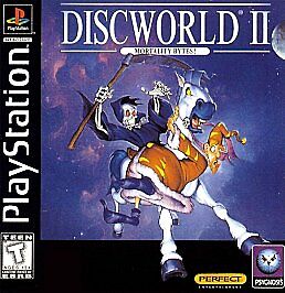 DiscWorld II Mortality Bytes (PS1)