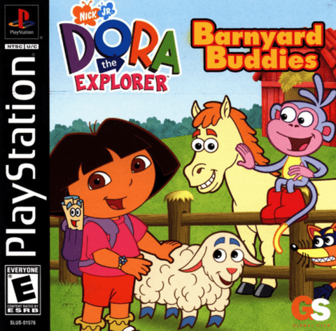 Dora the Explorer Barnyard Buddies (PS1)