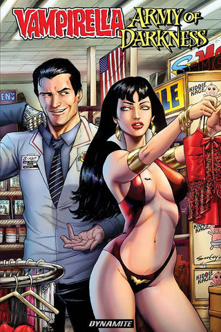 VAMPIRELLA ARMY OF DARKNESS TP (DYNAMITE COMICS)