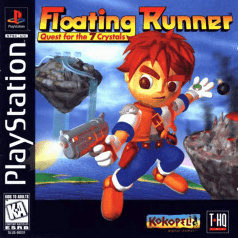 Floating Runner Quest for the 7 Crystals (PS1)