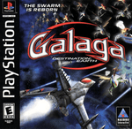 Galaga Destination Earth (PS1)