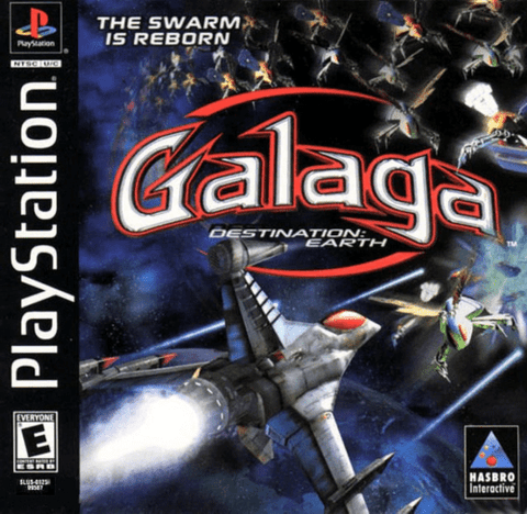 Galaga Destination Earth (PS1)