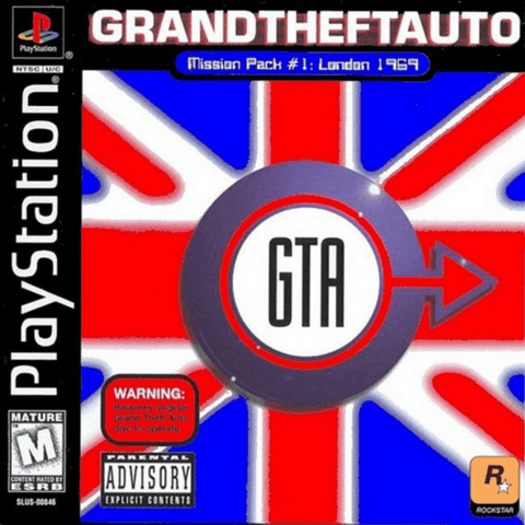 Grand Theft Auto Mission Pack #1 London (PS1)