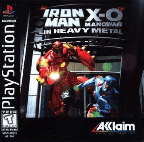 Iron Man X-O Manowar in Heavy Metal (PS1)
