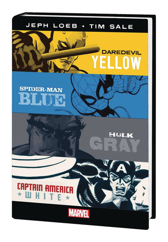 JEPH LOEB TIM SALE YELLOW BLUE GRAY & WHITE OMNIBUS HC (MARVEL)