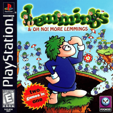 Lemmings and Oh No More Lemmings (PS1)