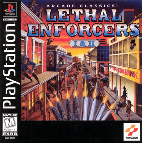 Lethal Enforcers 1 and 2 (PS1)