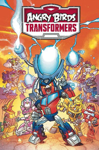 ANGRY BIRDS TRANSFORMERS HC (IDW PUBLISHING) AGE OF EGGSTINCTION