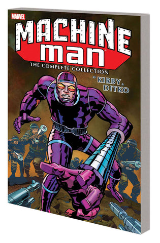 MACHINE MAN BY KIRBY AND DITKO COMPLETE COLLECTION TP (MARVEL)