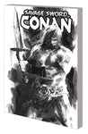 SAVAGE SWORD OF CONAN TP (MARVEL) VOL 01 CULT OF KOGA THUN B&W DM VAR