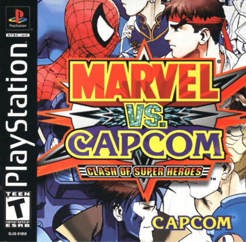 Marvel vs. Capcom Clash of Super Heroes (PS1)