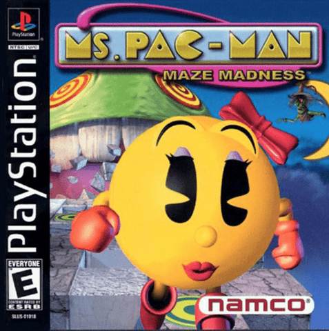 Ms. Pac-Man Maze Madness (PS1)