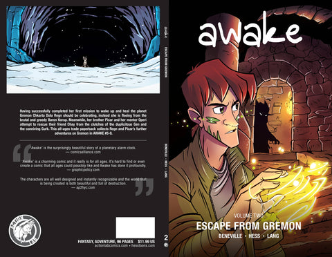 AWAKE TP (ACTION LAB) VOL 2 ESCAPE FROM GREMON