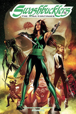 SWASHBUCKLERS SAGA CONTINUES TP (DYNAMITE COMICS)