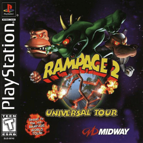 Rampage 2 Universal Tour (PS1)