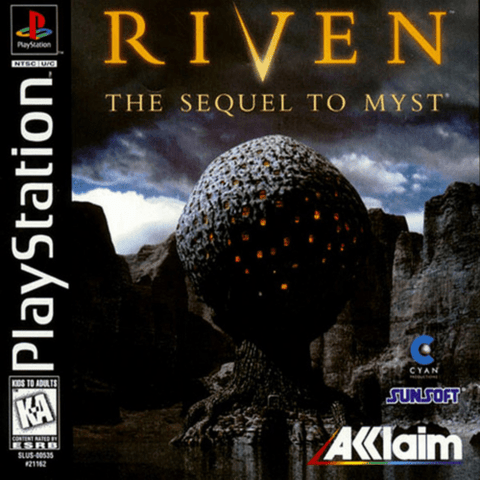 Riven The Sequel to Myst (PS1)